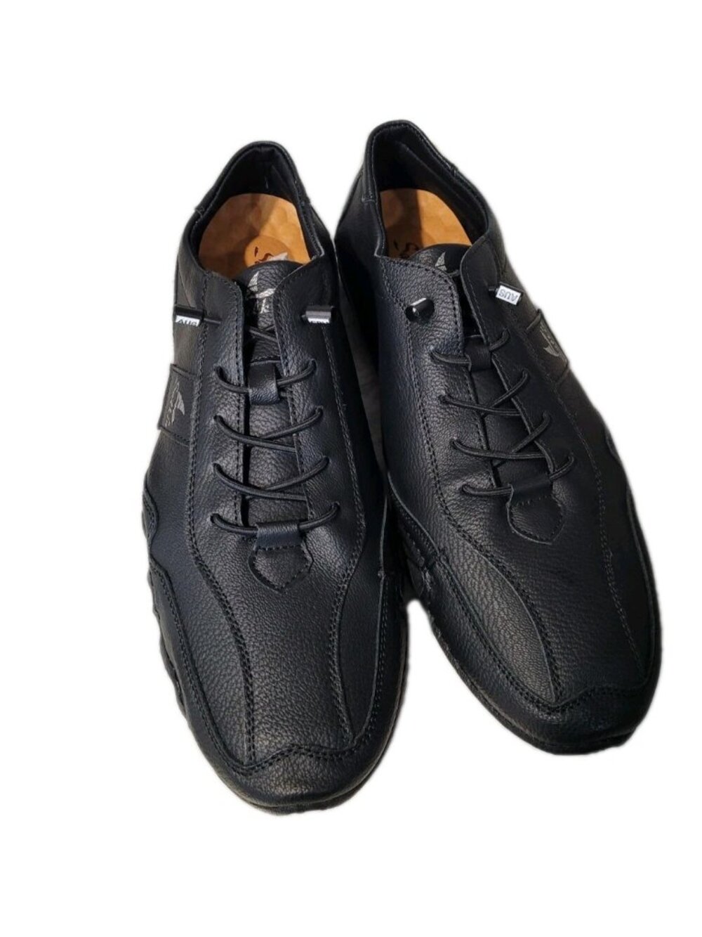 Salkin Barefoot Driving Walking Loafers Shoes Men's Sz 48 Black Casual Comfort